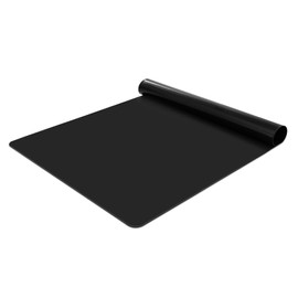 KitchenRaku - Tapete de silicona extragrande para protector de encimera de cocina, tapete grueso antiadherente resistente al calor, mantel individual antideslizante, tapete para manualidades, tapete