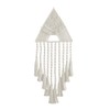 AIMALL Handmade Macrame Wall Hanging, Boho Triangle Dreamcatcher Tapestry, Cotton