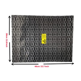 Pack of 10 Large Antistatic Bags with Antistatic Sticker, 30 x 40 cm Open Top ESD Bags Antistatic Bags for Motherboard Graphics Cards Hard Drives