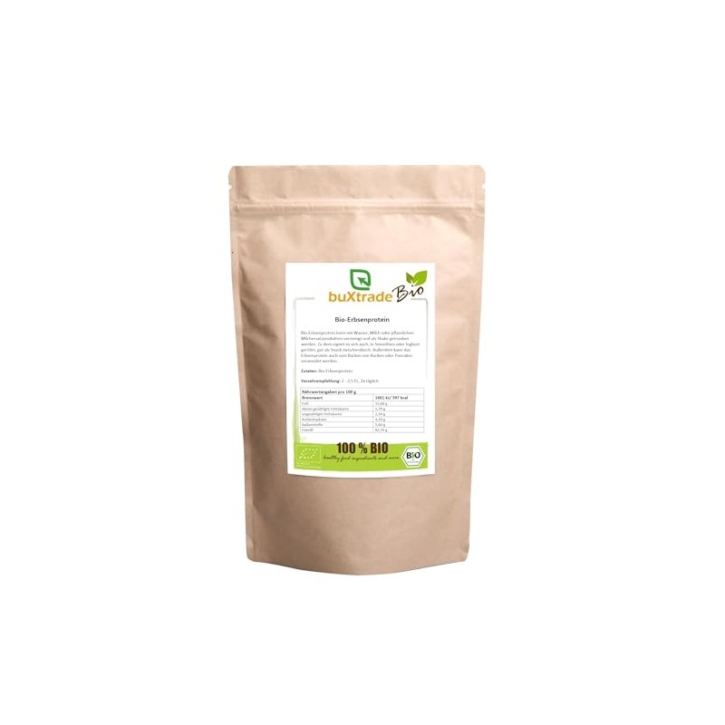 500 g Organic Pea Protein | Pea Protein Powder |