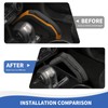 RAZPOY Center Console Dash Grab Handle Cover Trim Compatible with