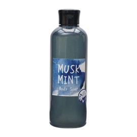 John's Blend OA-JOC-10-1 Body Soap, Musk Mint Scent, 8.5 fl oz (250 ml)
