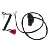 VOANZO Safety Lanyard Kill Switch Motorcycle Handlebar Switch for Motorbike