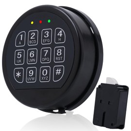 Gun Safe Lock Replacement with Swing Bolt Lock Electronic Safe Keypad for Gun Safe and Strong Vaults Door