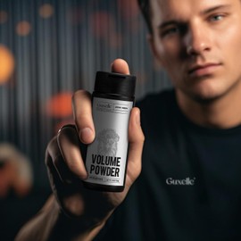 Guxelle Hair Volume Powder, Lightweight & Volumizing Hair Styling Powder with Matte Finish, Add Texture to Hair with Medium Hold(0.5Oz Bottle, Pack of 1)