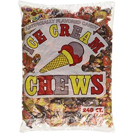Alberts Chews Ice Cream 240 Piece Bag - pack 3