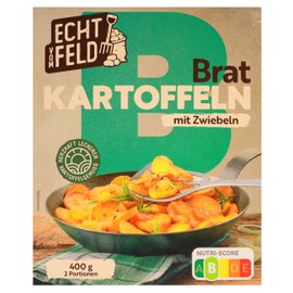Echt vom Feld Fried Potatoes with Onions, Pack of 5 (5 x 400 g)