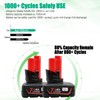 Upgraded 7000mAh 12V Battery Compatible for Milwaukee m12 Battery for