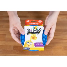 GoPop™ – The Original – Blue – Trend Fidget, Bubble, Push Pop, Travel Game, Logic Game, Everyday Stress, Anxiety, HCM Kinzel – 55181