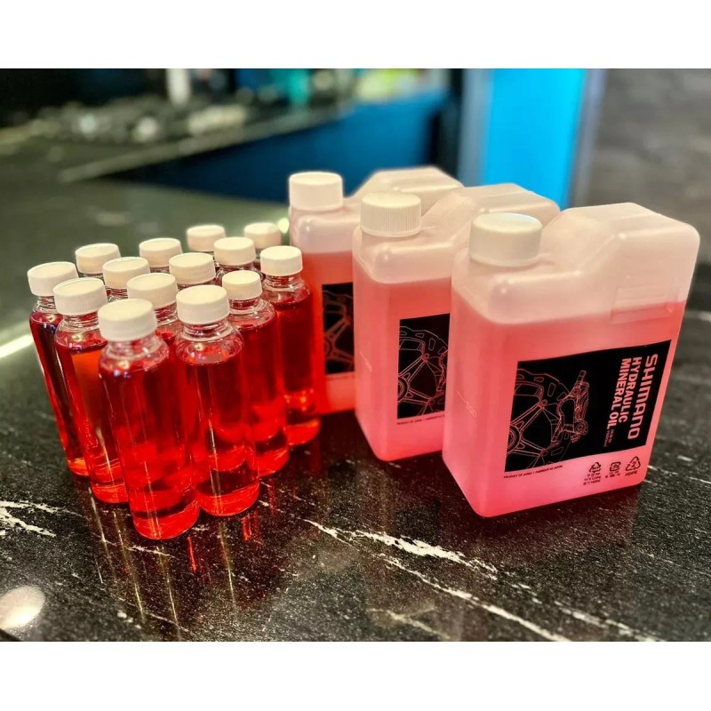 Shimano Aceite Mineral Kit Purga Liquido Frenos Hidraulicos
