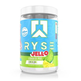 RYSE Loaded Pre Workout Powder - Daily Pre-Workout for Men & Women with over 300mg Caffeine, Beta Alanine, and Citrulline - 30 Servings:_JELL-O® Lemon Lime