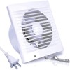 SAILFLO 6 Inch Wall-Mounted Exhaust Fan, 18W Ventilation Extractor with