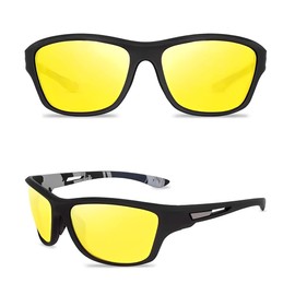 No Name Ltd Paddle Board Sunglasses for Kayaking Rowing Sailing Mens Womens Kids Mirrored Polarised (Orange Tint)