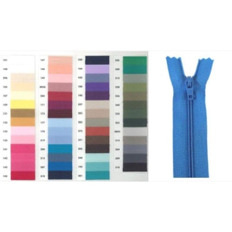 Plush Addict No.3 Close Ended Strong Nylon Zip Fastener for