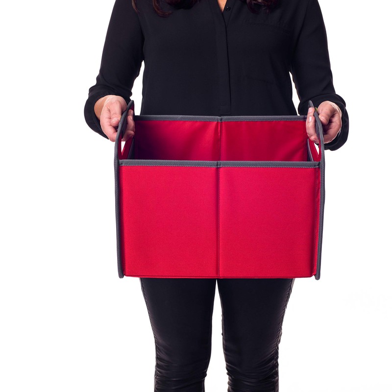 Foldable box for home, office or on the go.