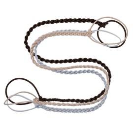 Neutral Colored Hair Tie for Women (Pack of 3) – Tangle Free Ponytail Holders – Prevents Hair Damage – Ideal for a Variety of Activities like Surfing, Exercising, Running, and More