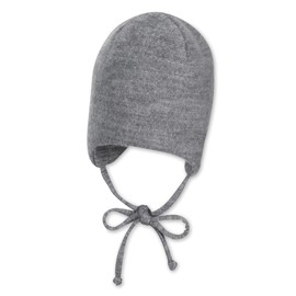 Sterntaler Unisex Baby Wool (Merino) Hat, Silver melange