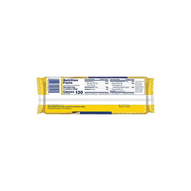 Voortman Bakery Sugar Free Lemon Wafers, 255g,9 Ounce (Pack of