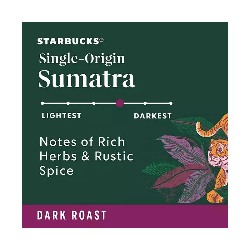 Starbucks Dark Roast K-Cup Coffee Pods, Sumatra, 72 ct. FREE