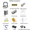 PC Creative Assembly Frame Test Bench，Open Air Frame Case, DIY