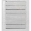 Kenro Transparent Negative Pages for Ringbinder for 7 Strips of