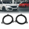 Unifizz 2pcs Thickness Car Speaker Spacer Ring Adapter Bracket Extender