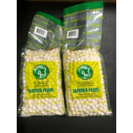 Pearl ( 2 PK) POSSMEI TAPIOCA WHITE PEARL BUBBLE TEA 1KG - 2.2 LBS  FREE SHIPPING