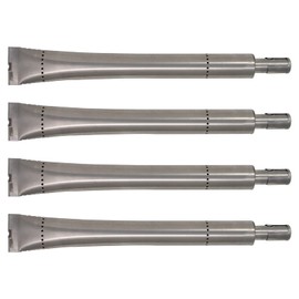 UpStart Components 4-Pack BBQ Gas Grill Tube Burner Replacement Parts for Broil King 9312-84 - Compatible Barbeque Stainless Steel Pipe Burners