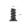 Favordrory M5x10 Black Zinc Computer Case Fan Screws, Computer Cooling