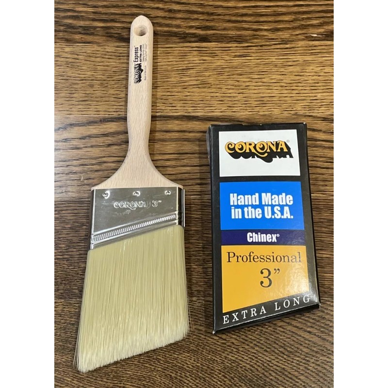 Corona Express 3” Angle Brush - Chinex - Extra Long