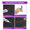 YAKEFLY Car Touch Up Fill Paint Pen,2-In-1 Automotive Touch up