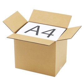 Earth Cardboard, Cardboard, 100 Size, Set of 80, A4, Depth 10.4 inches (265 cm), Cardboard, 3.9 inches (100 mm), Deep Packaging, ID0005