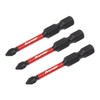 Sealey 3pc 50mm Phillips #1 Impact Power Tool Bit Set
