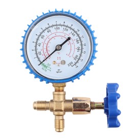 Air Conditioning Refrigerant Recharge Pressure Gauge Manometer Fit for R410A R22 R134A R404A