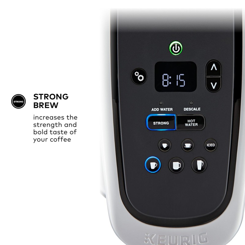 Keurig K-Elite Single Serve K-Cup Pod Coffee Maker, with Strength