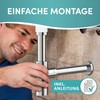 Engelbach® Designer Siphon for Washbasins and Washbasins with Cleaning Opening