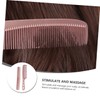Beavorty Hairdressing Comb Set 2pcs Steel Combs for Women Barber