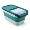 Collapsible Airtight Food Storage Container – Sealed Lid for Pet