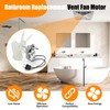S1200A000 Quiet Bathroom Vent Fan Motor Replacement Compatible with Br-oan