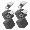 CIYODO 4 pcs Heavy Duty Tablecloth Weights Pendants with Clips