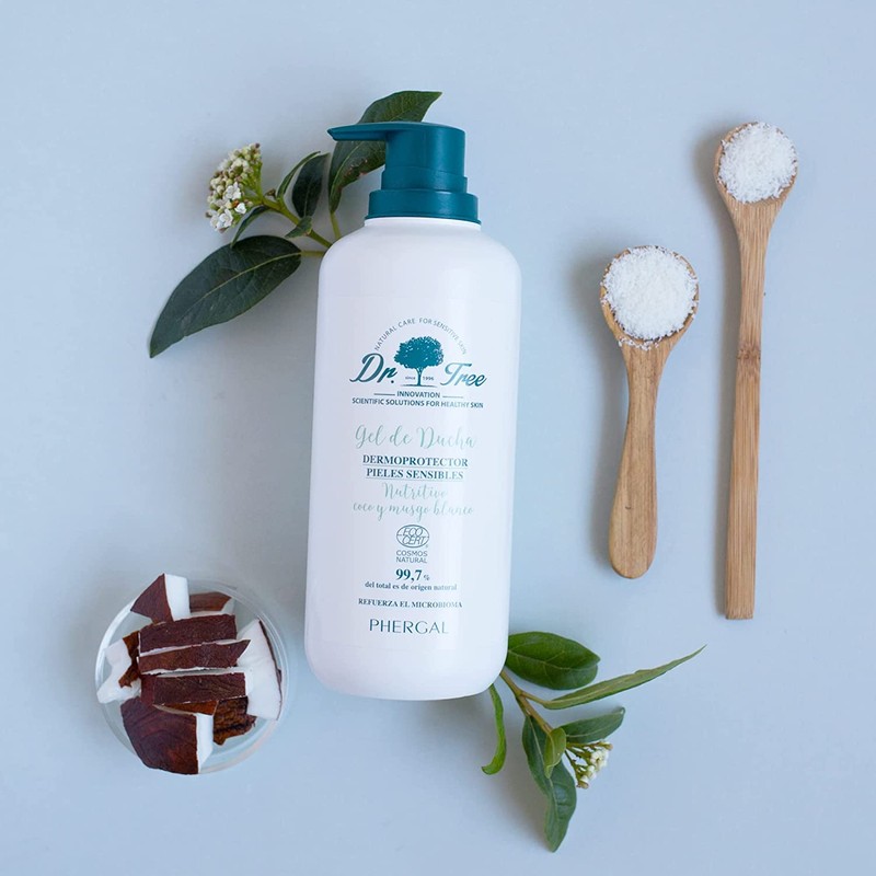 Dr. Tree Skin-nourishing and protective shower gel, suitable for sensitive