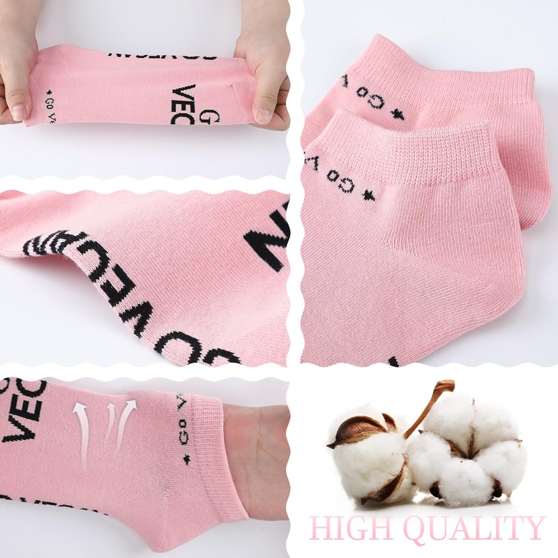 Mepase 12 Pairs Inspirational Athletic Running Socks Golf Low Cut