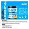 Creatina Monohidratada D-mon En Polvo 500g Sabores Mango