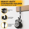 Dabolang 2PCS Chainsaw Holder,Chainsaw Hanger Wall Mount,Heavy Duty Chainsaw Rack,Weed