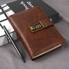 WEMATE Journal with Lock, Diary with Lock 192 Pages, Password