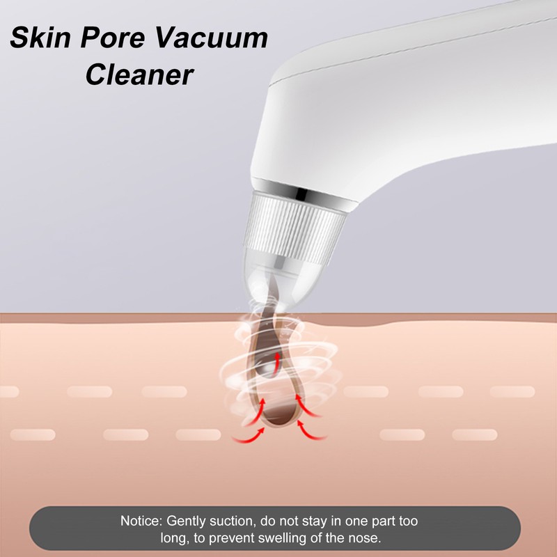 KD802 Blackhead Remover Pore Vacuum Pimple Extractor Acne Removal Kit