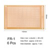 sourcing map 6pcs 9 x 15 cm Single-sided Universal Paper