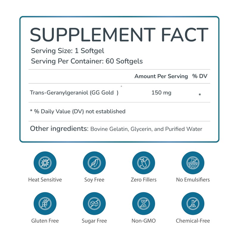 WELLNESS EXTRACT GG Essential Annatto Derived Dietary Supplement for Statin