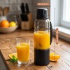 20Oz Portable Personal Blender, 20000RPM Cordless Mini Blender, 3-in-1——MilkshakesCrushed iceGround