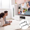 2 Pieces TV Seat Belts Metal Furniture Tilt Lock Set,